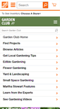 Mobile Screenshot of gardenclub.homedepot.com
